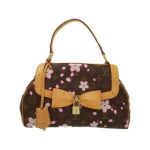 Louis Vuitton Monogram Cherry Red Blossom Sac Retro Handbag
